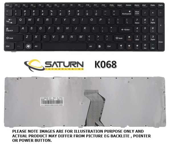 LT KB LENOVO G580 CHOCOLATE (K068)