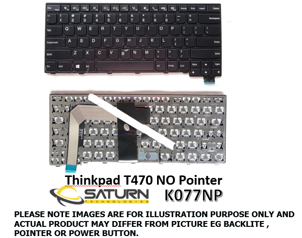 LT KB LENOVO T460S, T460P, X270,(K077NP)