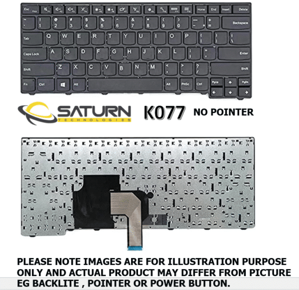 LT KB LENOVO T460S, T460P, X270,(K077)