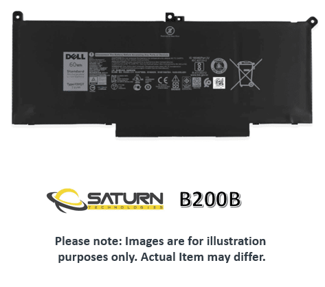 BAT DELL E7280, E7480 F3YGT 44WH (B200B)