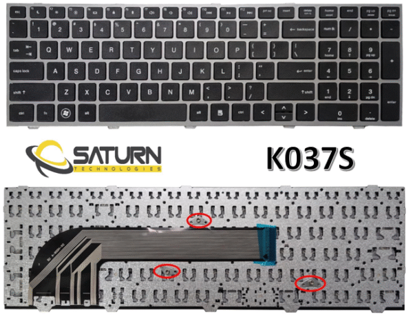 LT KB HP HP PROBOOK 4540S,SLVR FRME(K037S)