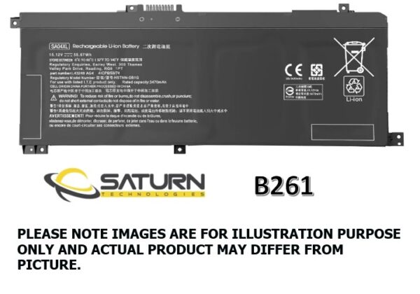 BAT HP ENVY X360 15-DR, 15M-DR (B261)