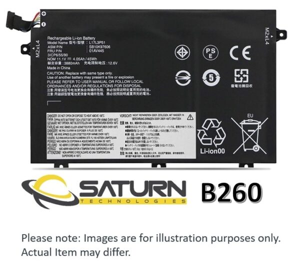 BAT LENOVO LENOVO THINK E480 E485 (B260)