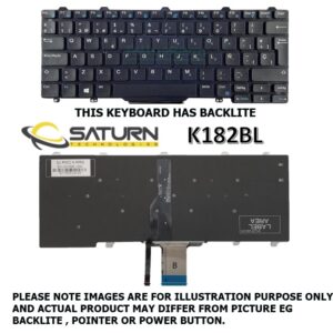 LT KB DELL 5270 E7250 BACK LITE(K182BL)