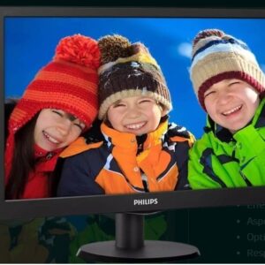 20" LCD PHILLIPS  FHD WITH VGA AND HDMI