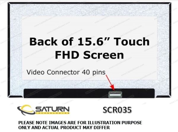 15.6" LCD 1920X1080 40 PIN NO LIP(SCR035