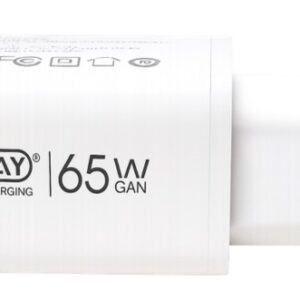 PHONE CHARGER GAN 65W USB 2XUSBC(PCH013)