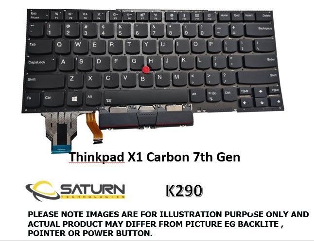 LT KB LENOVO YOGA X1 7TH GEN NO FRM(K290