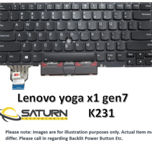 LT KB LENOVO YOGA X1 7TH GEN NO FRM(K231)