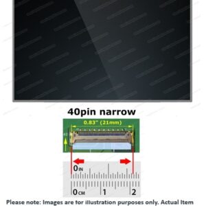 15.6" LCD 1920X1200 FRAMELESS 40P NARROW