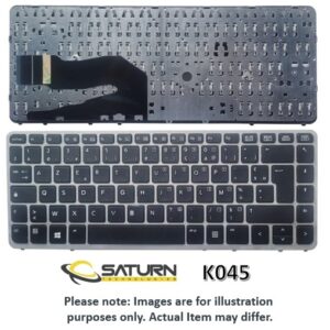 LT KB HP 840 G1 850 G1 ZBOOK SILVR(K045)