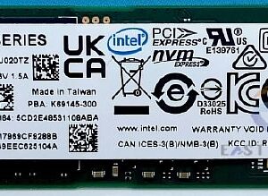 512 SSD INTEL SSD M.2 NVME 670P