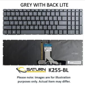 KB HP 250 G10 255 G10 GREY+ BL (K255BL)