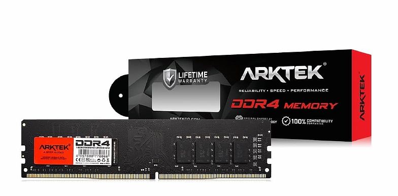 8G DDR4 3200 DESKTOP ARKTEK RAM (R018)