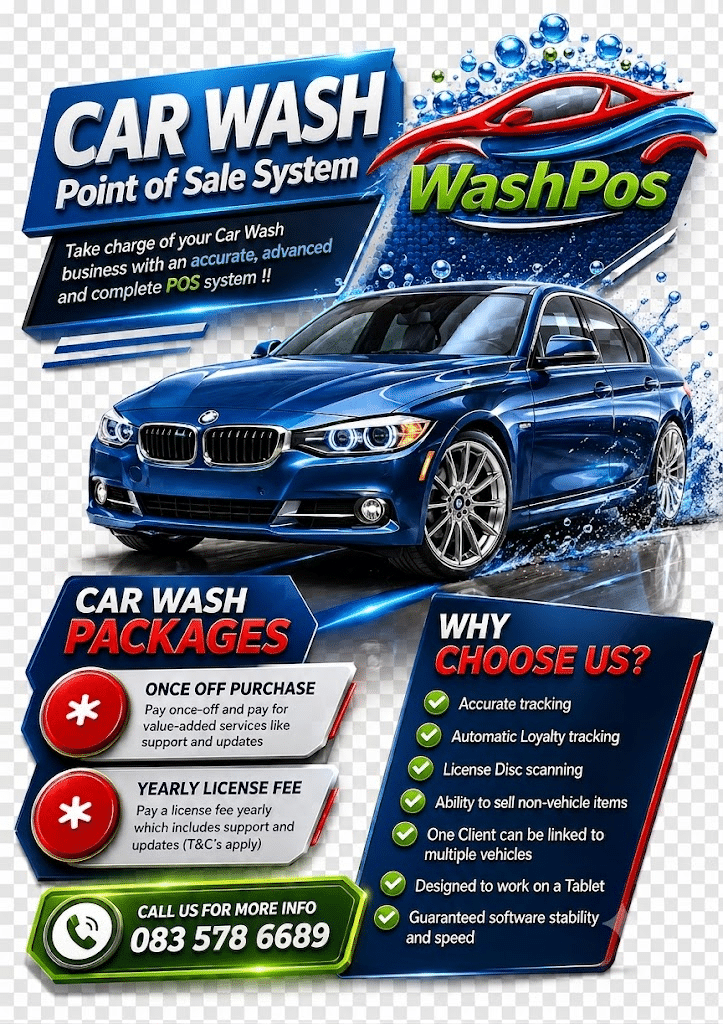 Point of Sale For Car Wash Businesses
