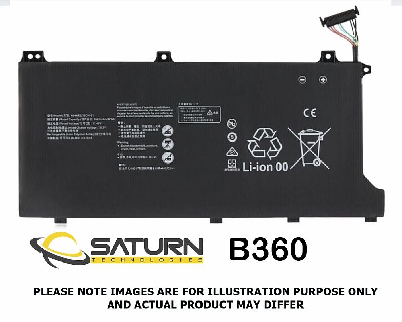 BAT HUAWEI MATEBK D15 15-53010TUY(B360A)