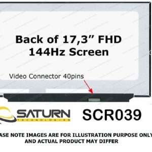 17.3" 1920*1080 FHD-IPS 144HZ+LIP SCR039